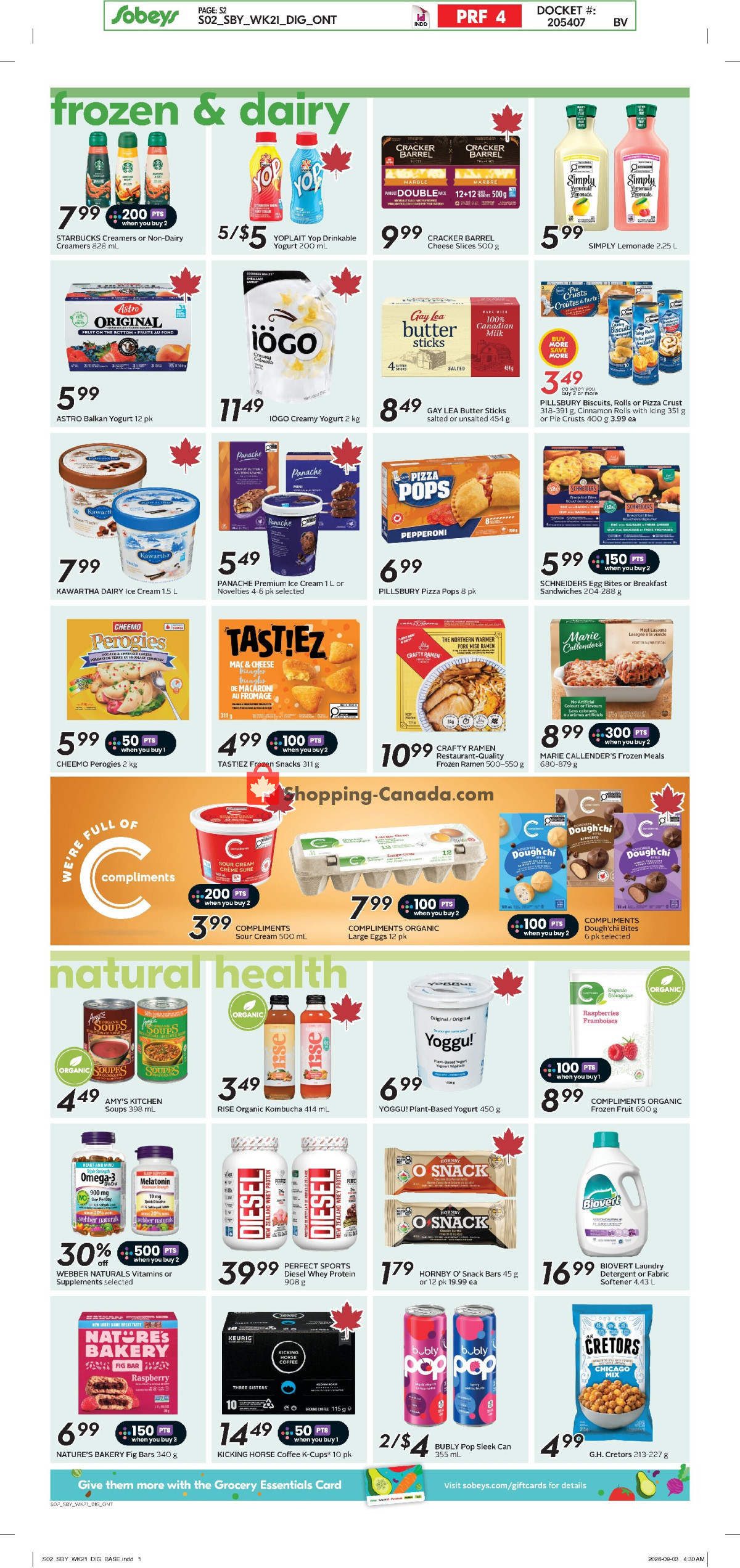 Sobeys flyer from Thursday September 17, 2026 to Wednesday September 23, 2026 - page 9