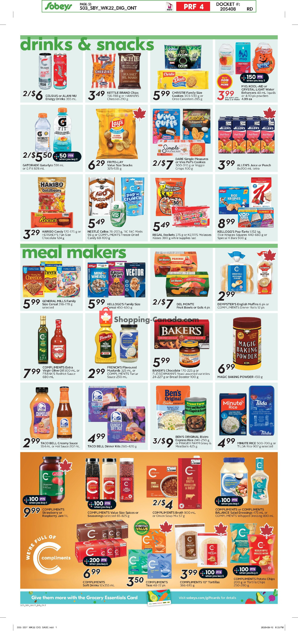 Sobeys flyer from Thursday September 24, 2026 to Wednesday September 30, 2026 - page 10