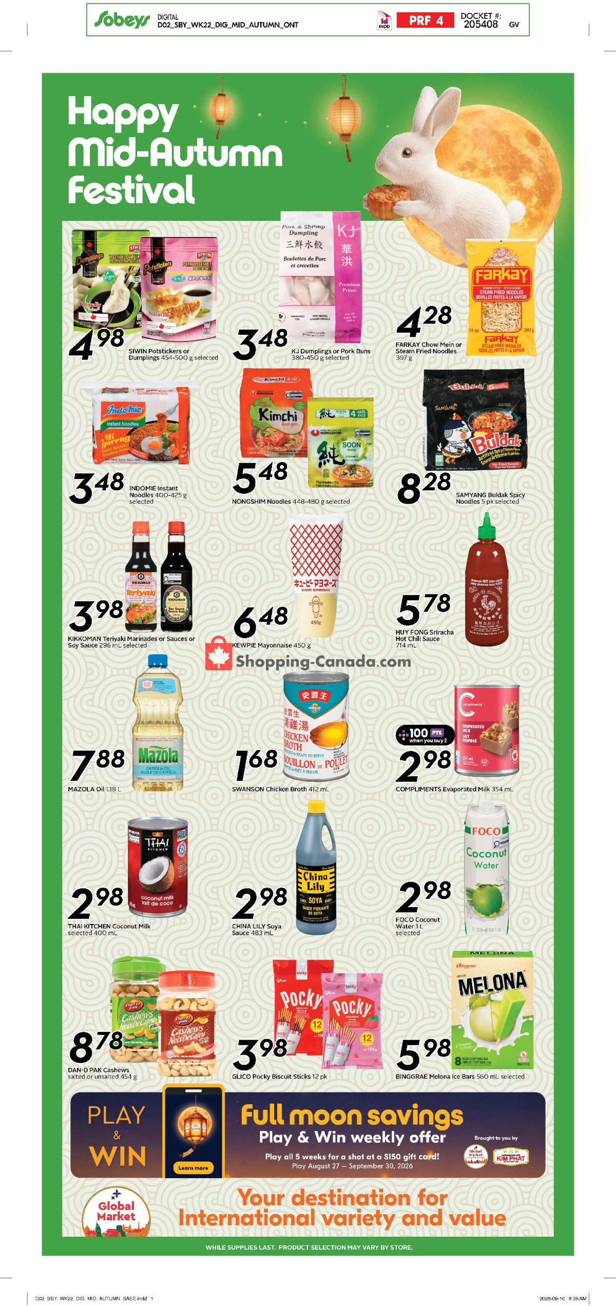Sobeys flyer from Thursday September 24, 2026 to Wednesday September 30, 2026 - page 15