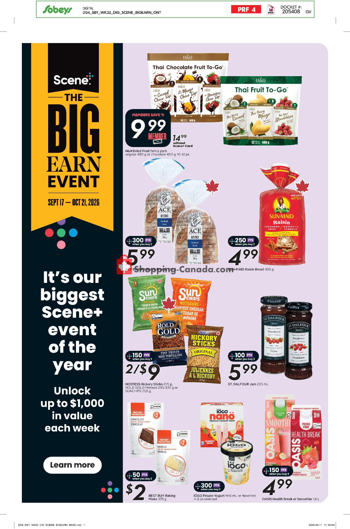 Sobeys flyer from Thursday September 24, 2026 to Wednesday September 30, 2026 - page 17