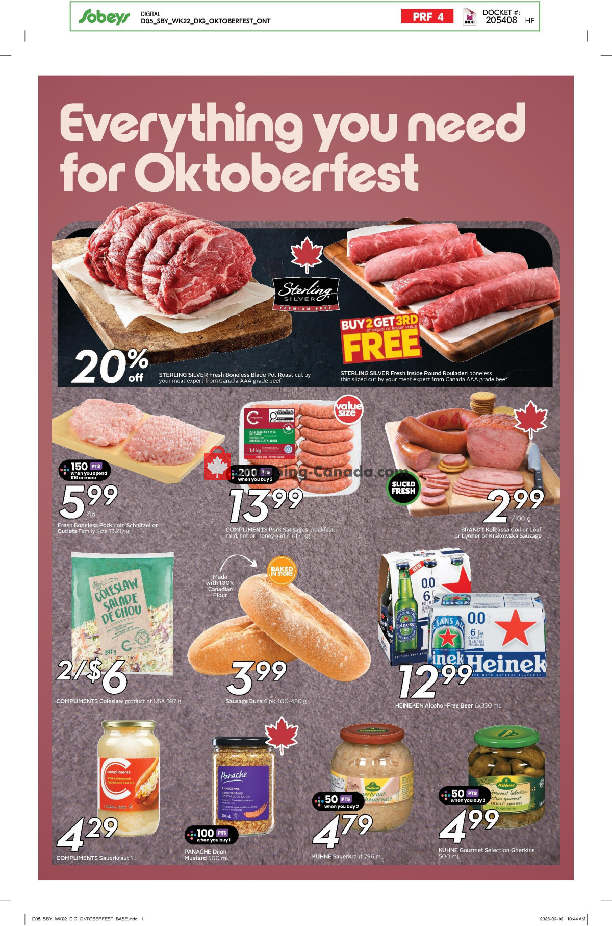Sobeys flyer from Thursday September 24, 2026 to Wednesday September 30, 2026 - page 18