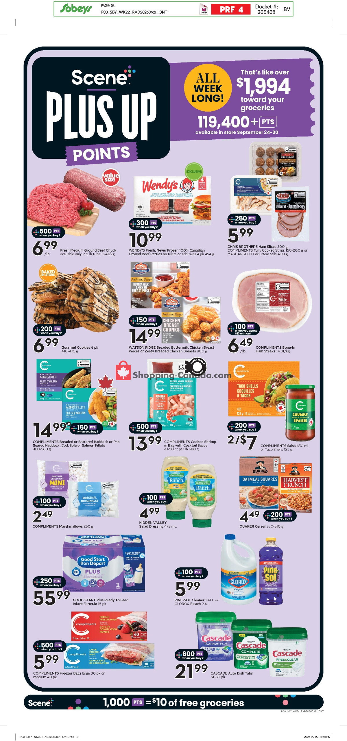 Sobeys flyer from Thursday September 24, 2026 to Wednesday September 30, 2026 - page 5