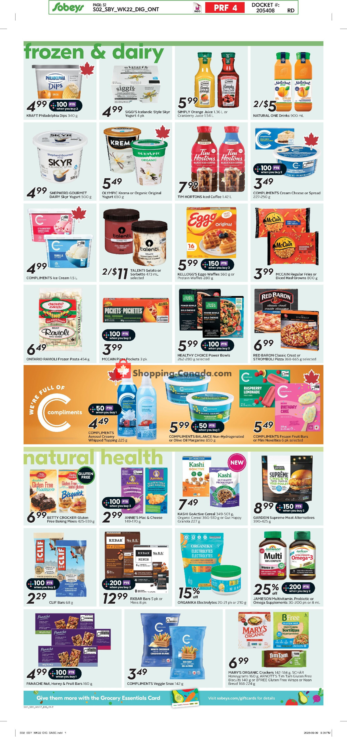 Sobeys flyer from Thursday September 24, 2026 to Wednesday September 30, 2026 - page 9