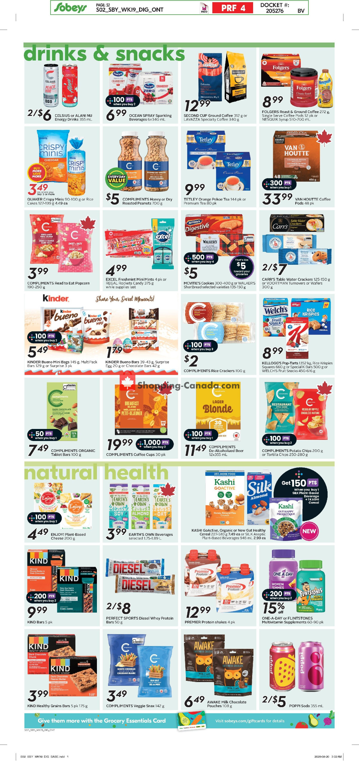Sobeys flyer from Thursday September 3, 2026 to Wednesday September 9, 2026 - page 12