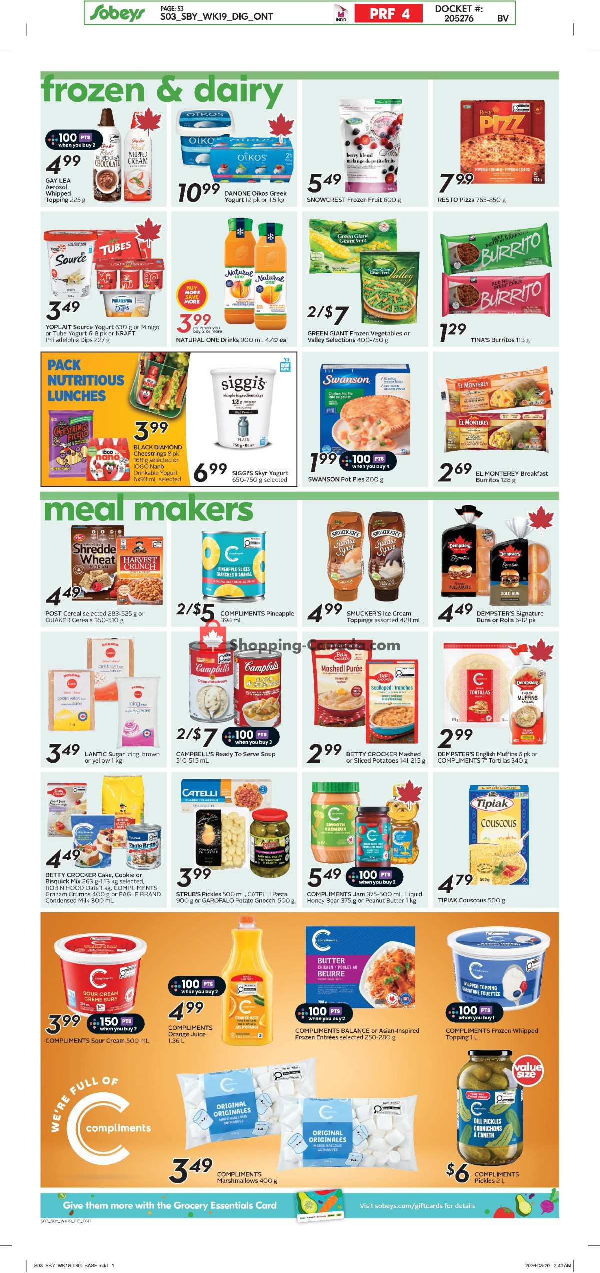 Sobeys flyer from Thursday September 3, 2026 to Wednesday September 9, 2026 - page 13