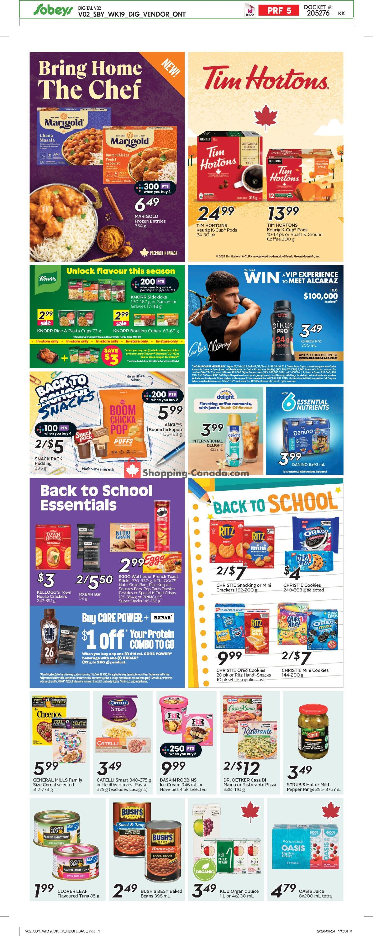 Sobeys flyer from Thursday September 3, 2026 to Wednesday September 9, 2026 - page 25