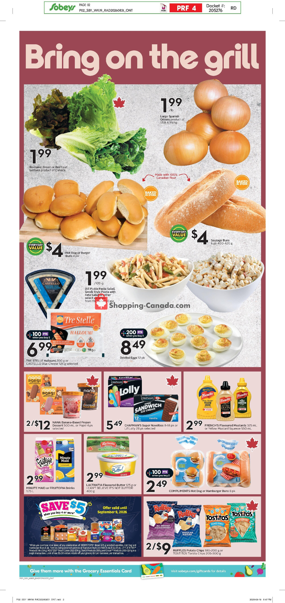 Sobeys flyer from Thursday September 3, 2026 to Wednesday September 9, 2026 - page 5