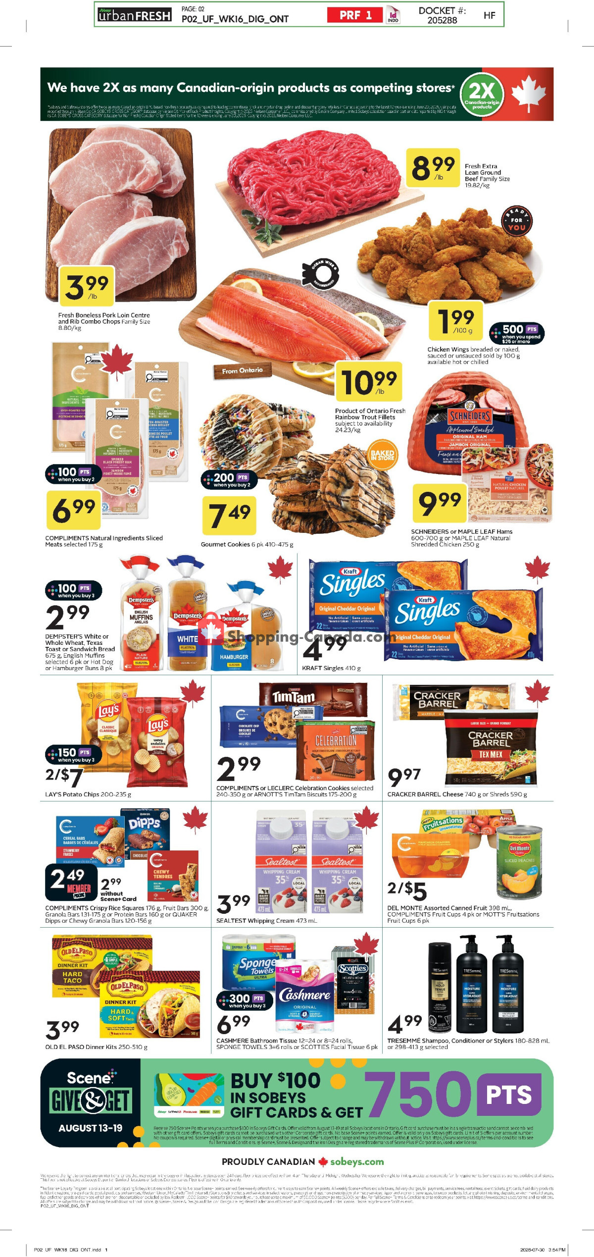 Sobeys flyer from Thursday August 13, 2026 to Wednesday August 19, 2026 - page 4