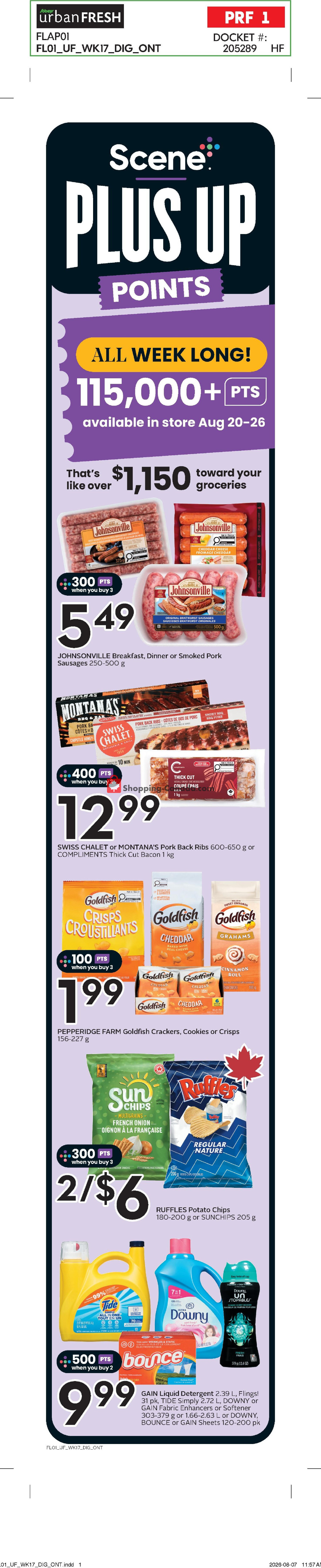 Sobeys flyer from Thursday August 20, 2026 to Wednesday August 26, 2026 - page 2