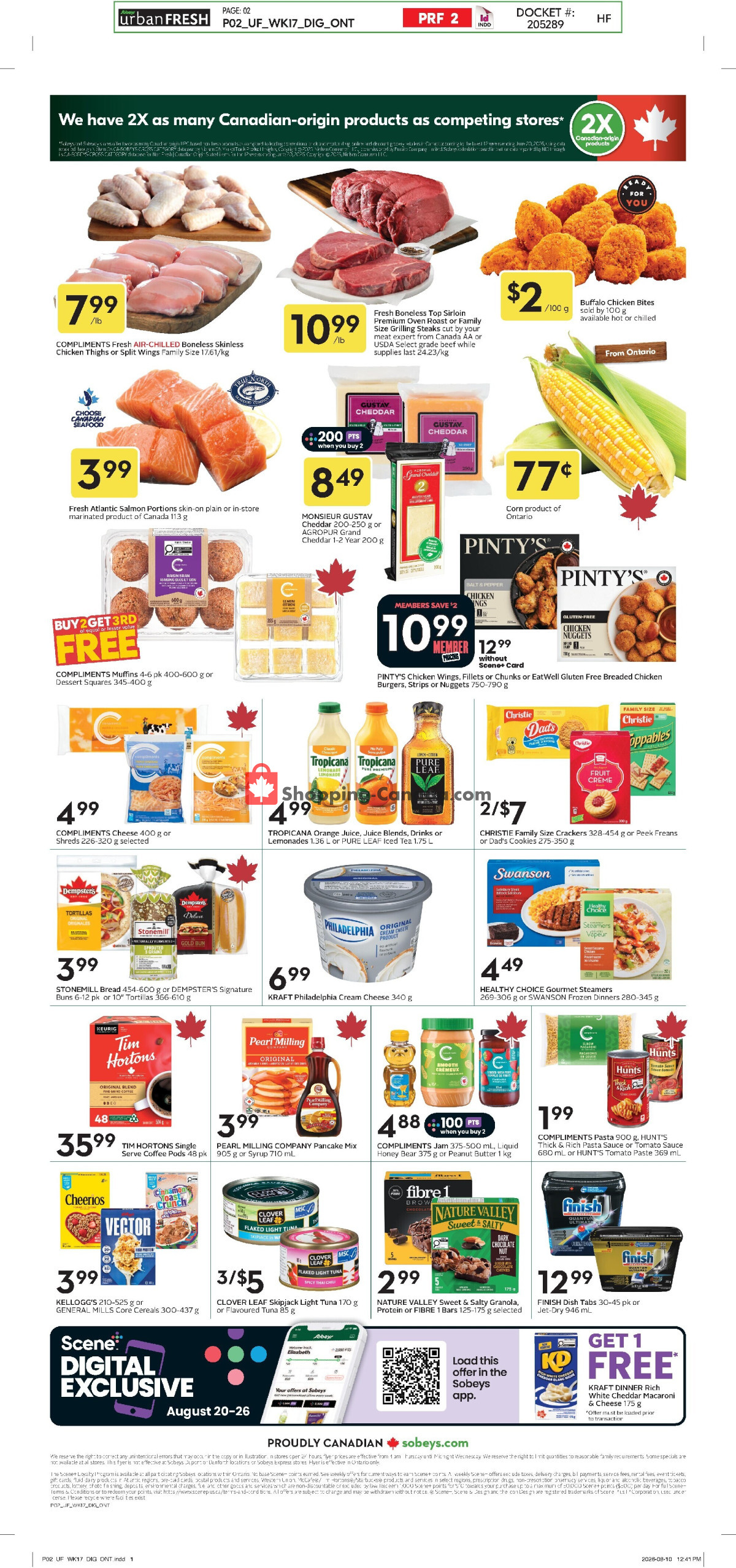 Sobeys flyer from Thursday August 20, 2026 to Wednesday August 26, 2026 - page 4