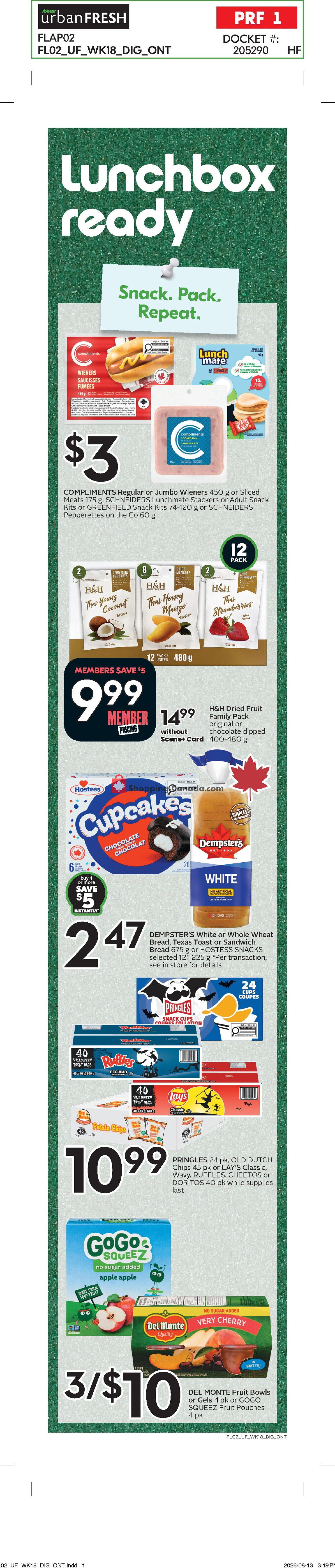 Sobeys flyer from Thursday August 27, 2026 to Wednesday September 2, 2026 - page 3