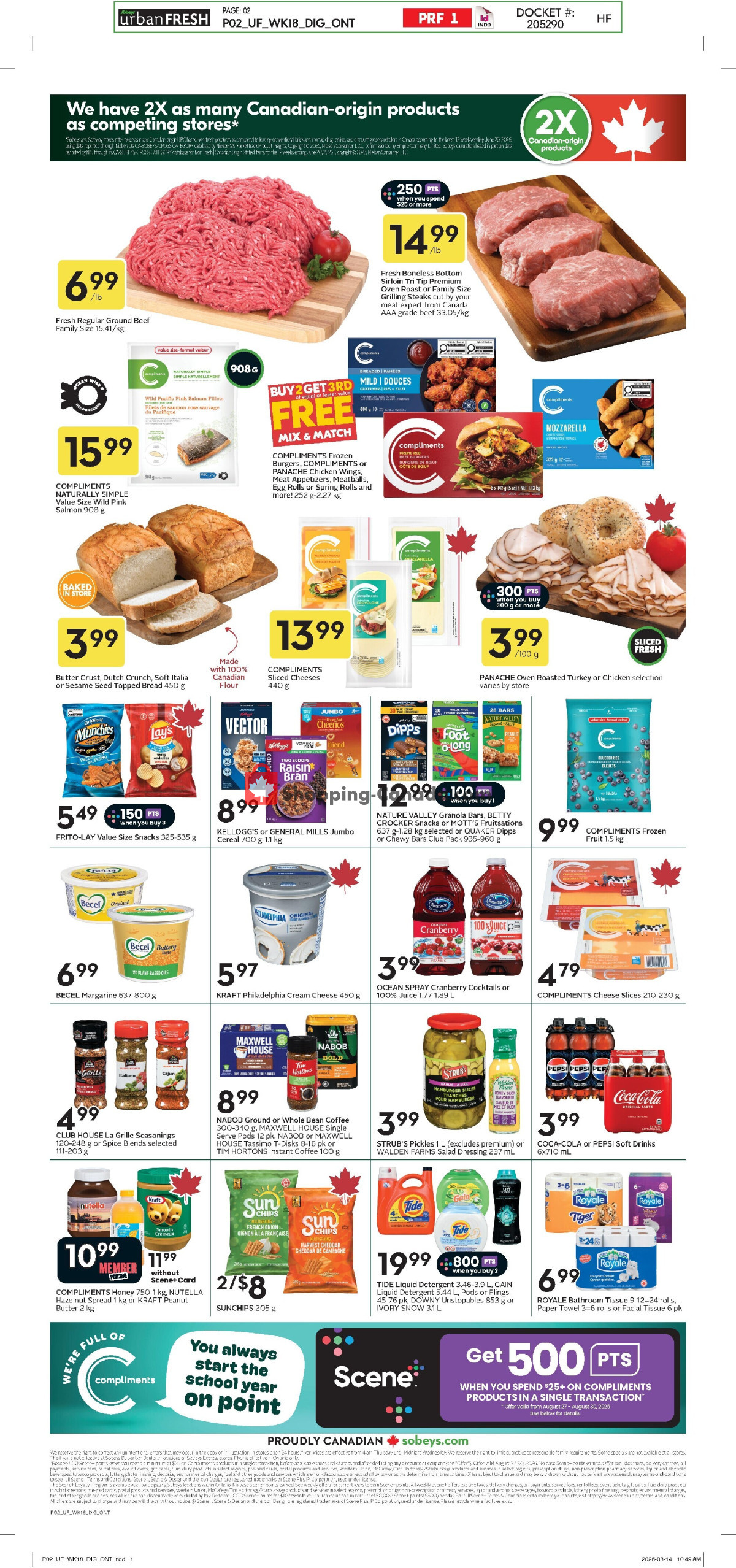 Sobeys flyer from Thursday August 27, 2026 to Wednesday September 2, 2026 - page 4