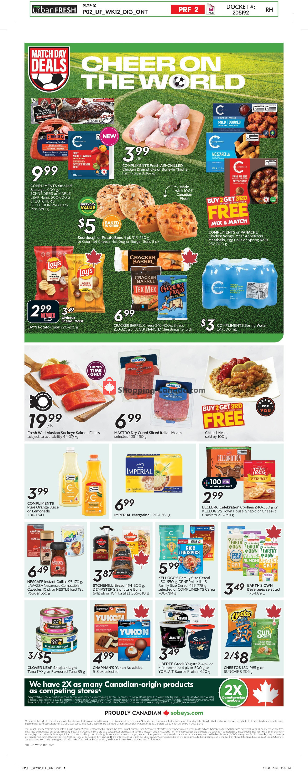 Sobeys flyer from Thursday July 16, 2026 to Wednesday July 22, 2026 - page 4