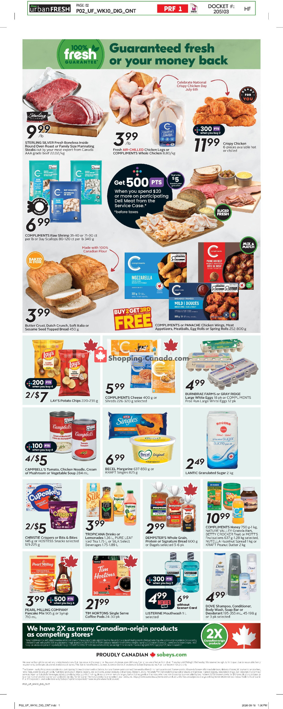 Sobeys flyer from Thursday July 2, 2026 to Wednesday July 8, 2026 - page 4