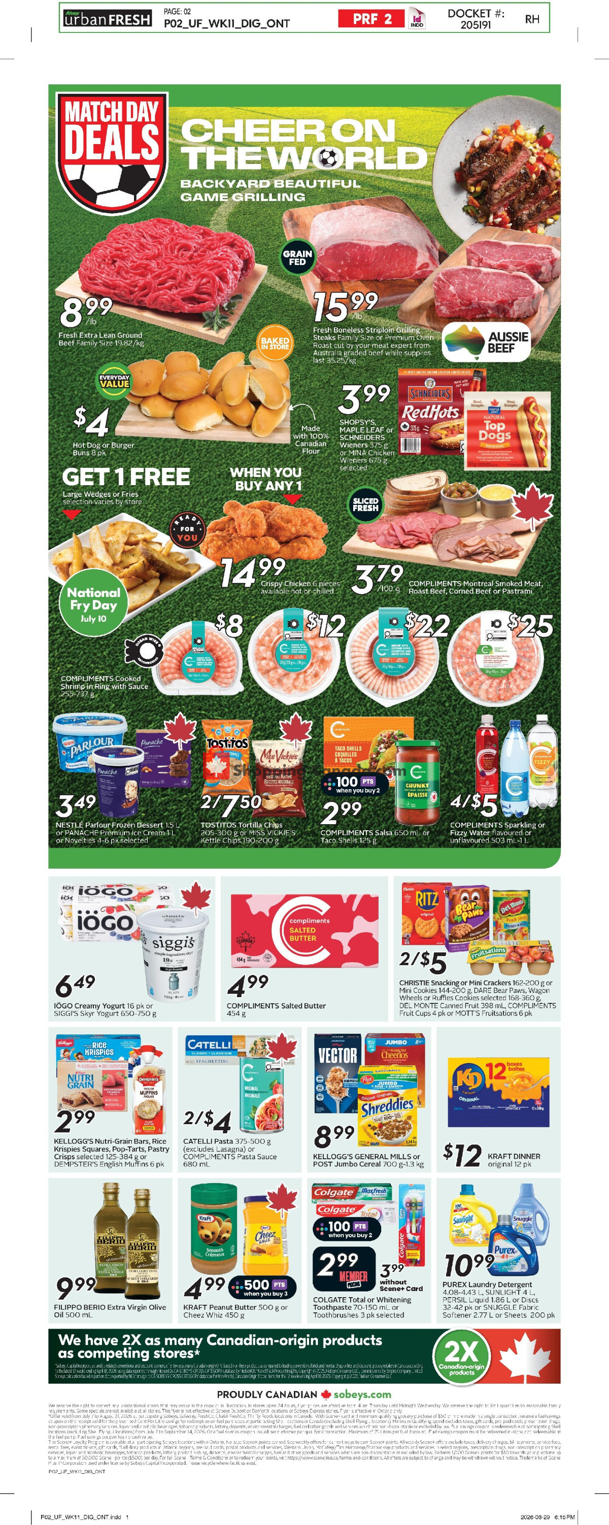 Sobeys flyer from Thursday July 9, 2026 to Wednesday July 15, 2026 - page 4