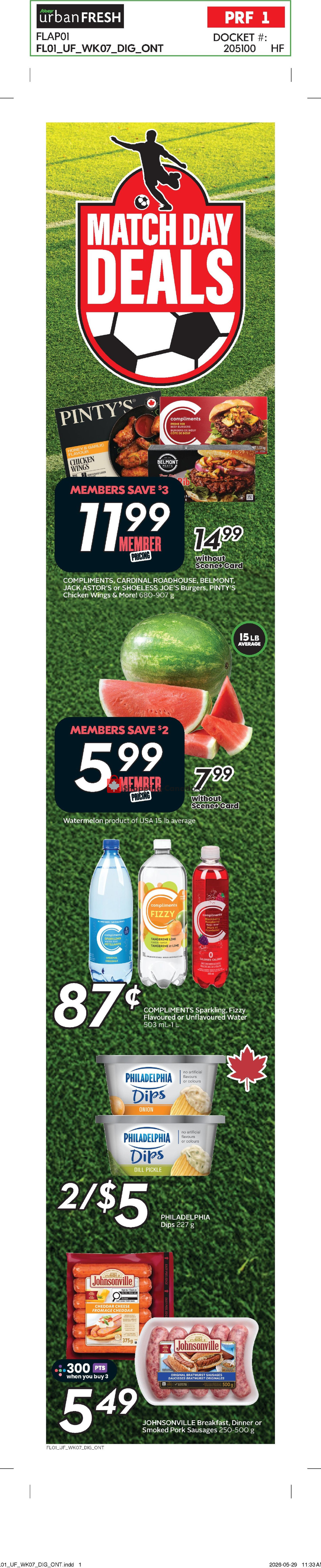 Sobeys flyer from Thursday June 11, 2026 to Wednesday June 17, 2026 - page 2