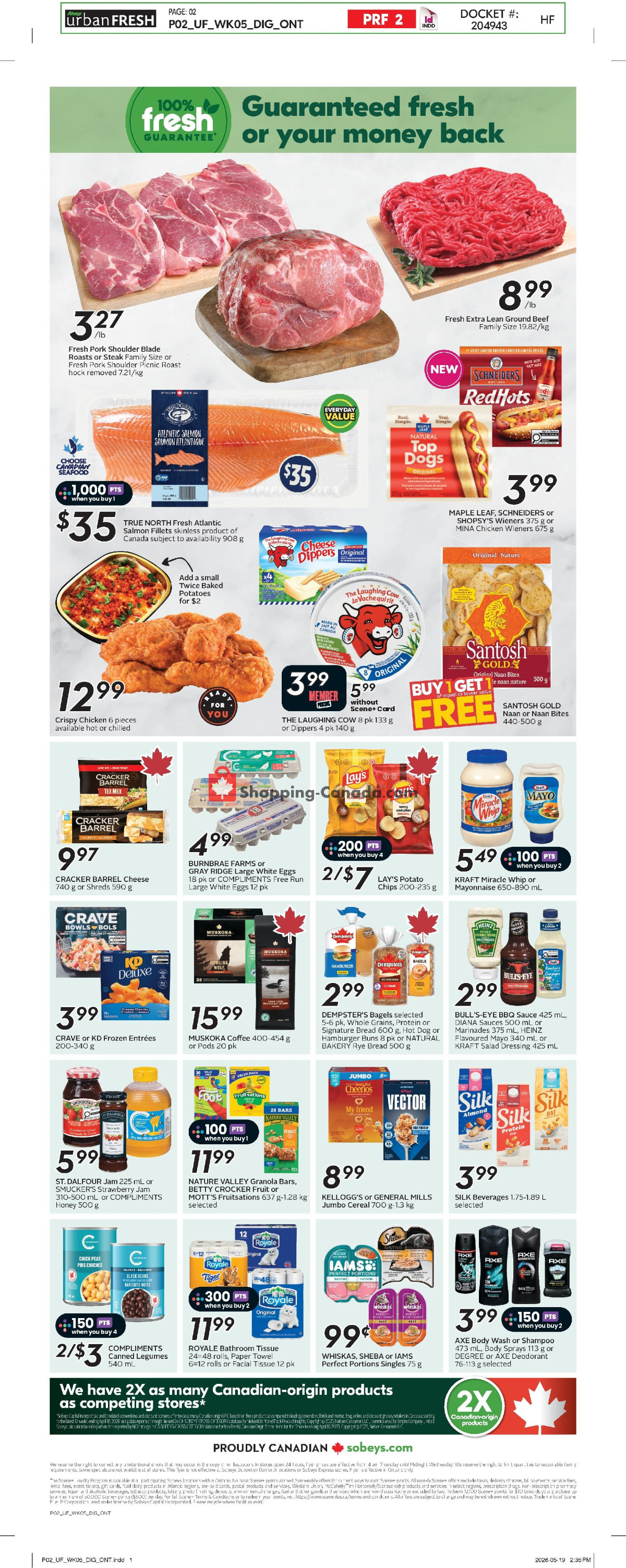 Sobeys flyer from Thursday May 28, 2026 to Wednesday June 3, 2026 - page 9