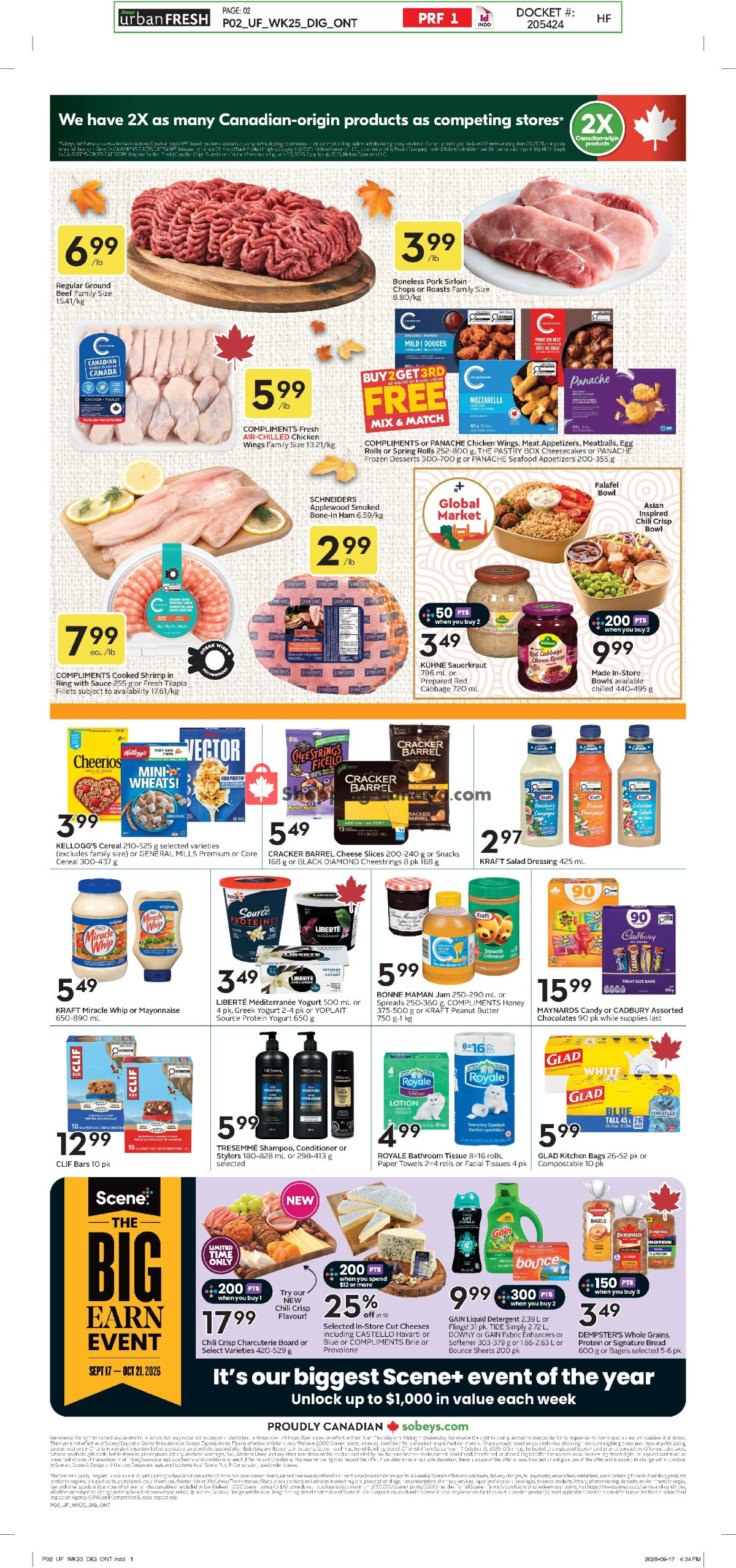 Sobeys flyer from Thursday October 1, 2026 to Wednesday October 7, 2026 - page 3