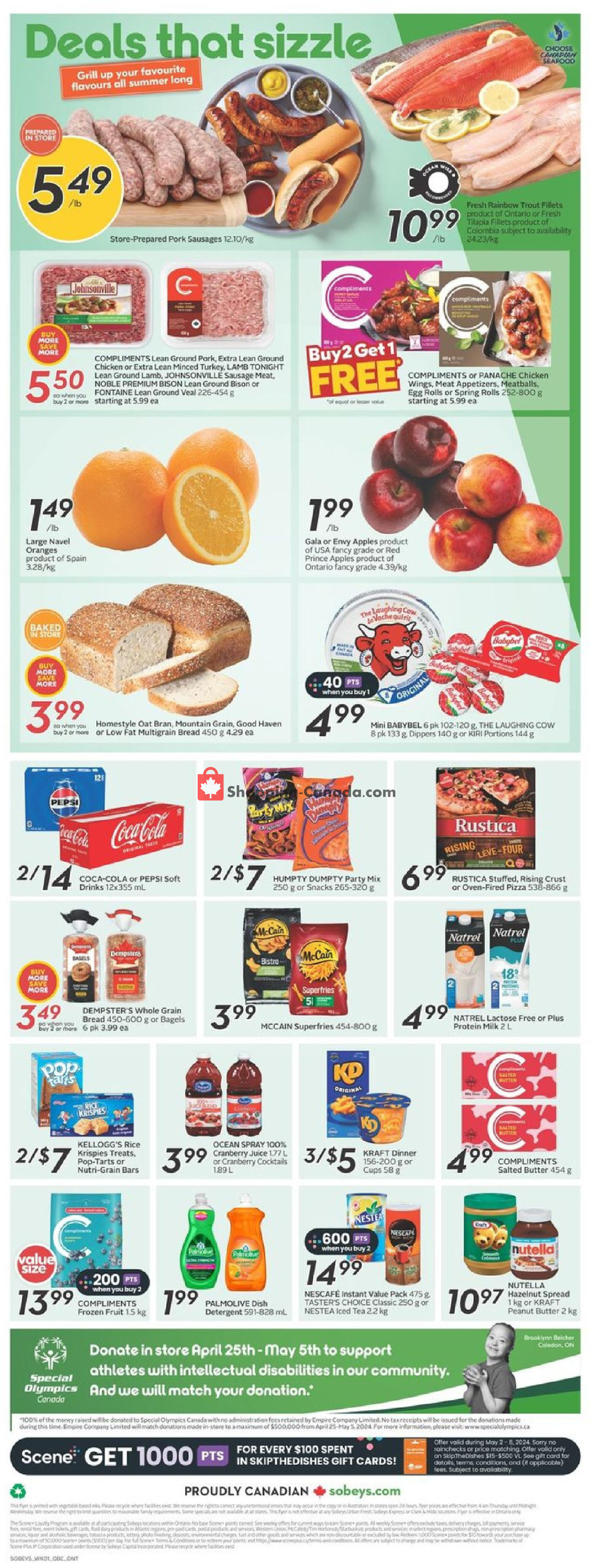 Sobeys flyer from Thursday May 2, 2024 to Wednesday May 8, 2024 - page 4
