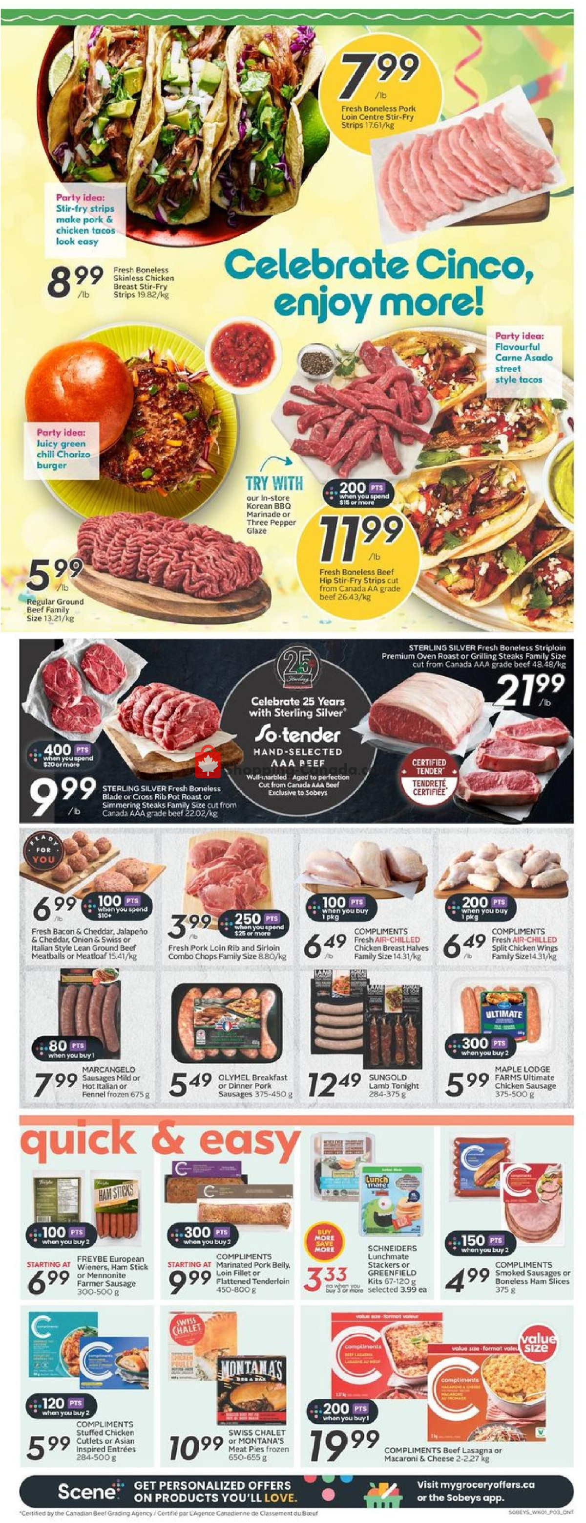 Sobeys flyer from Thursday May 2, 2024 to Wednesday May 8, 2024 - page 7