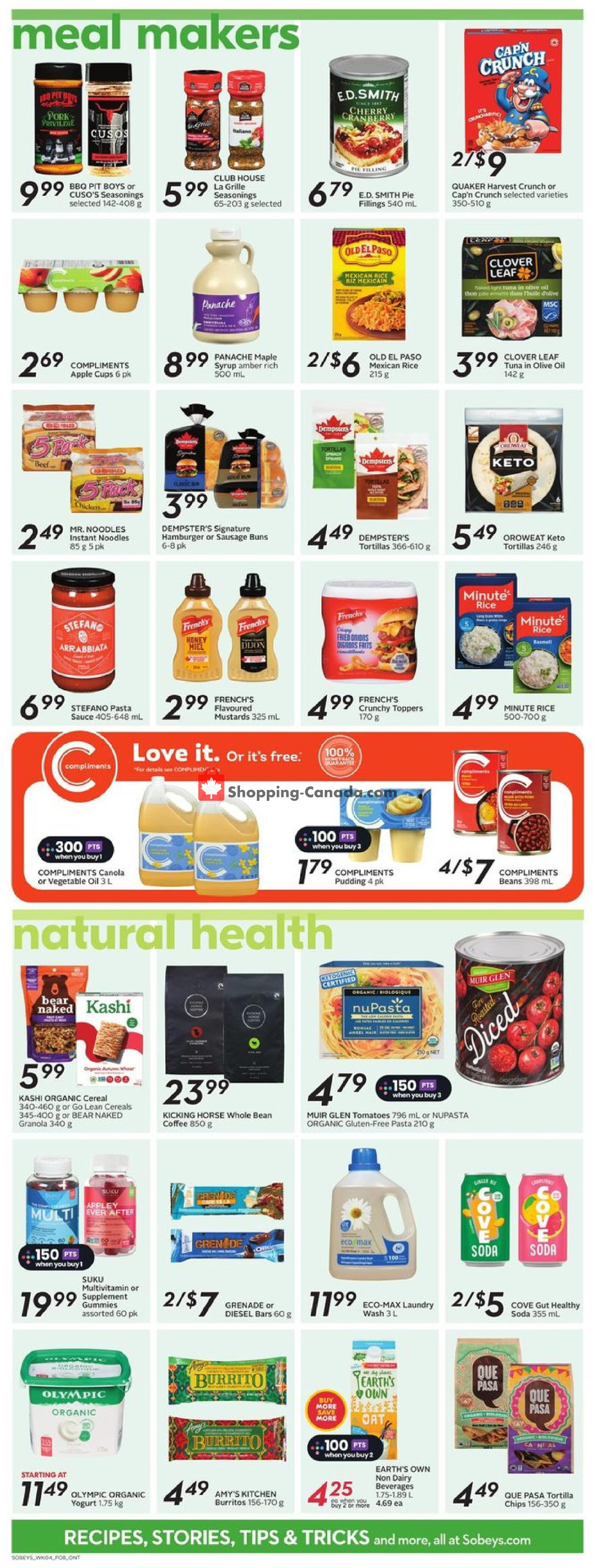 Sobeys flyer from Thursday May 23, 2024 to Wednesday May 29, 2024 - page 17