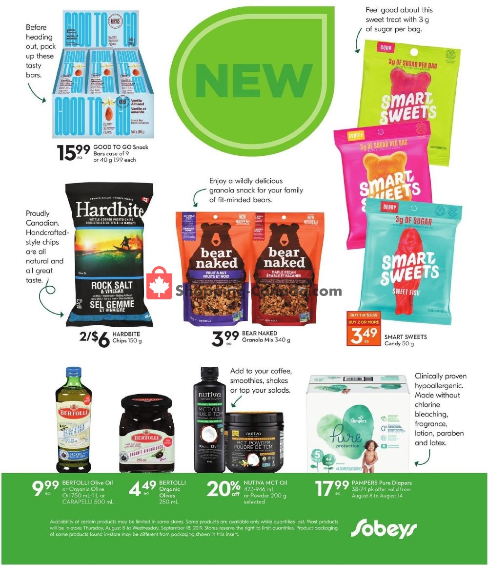 Sobeys flyer from Thursday August 8, 2019 to Wednesday September 18, 2019 - page 6