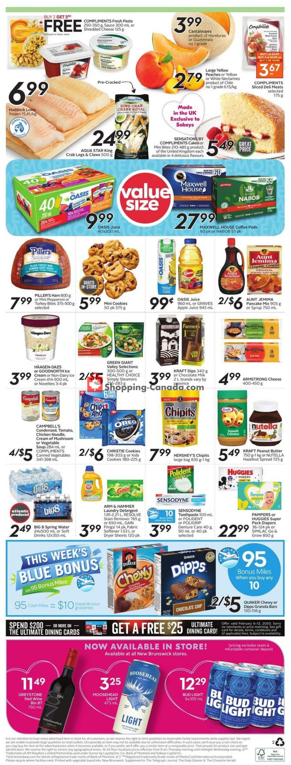 Sobeys flyer from Thursday February 6, 2020 to Wednesday February 12, 2020 - page 19