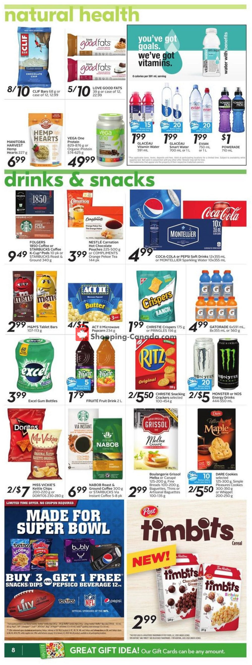 Sobeys flyer from Thursday January 16, 2020 to Wednesday January 22, 2020 - page 12