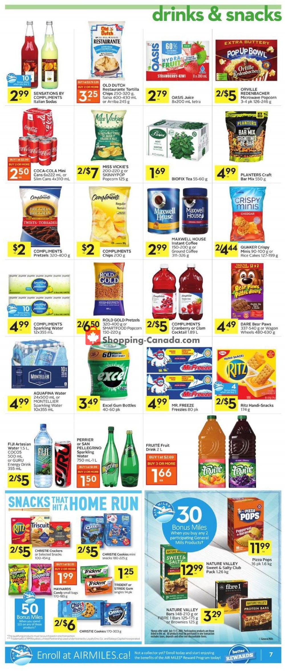 Sobeys flyer from Thursday July 11, 2019 to Wednesday July 17, 2019 - page 9