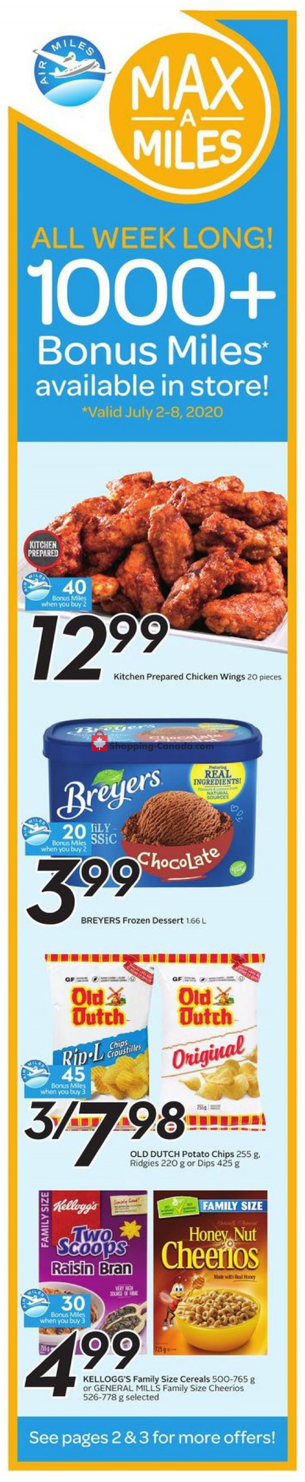 Sobeys flyer from Thursday July 2, 2020 to Wednesday July 8, 2020 - page 2