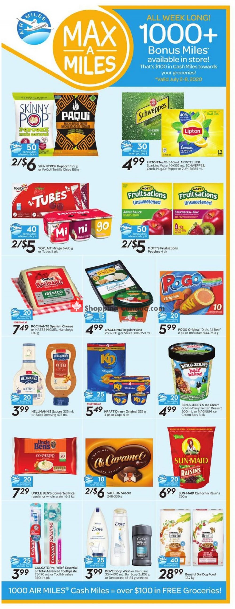 Sobeys flyer from Thursday July 2, 2020 to Wednesday July 8, 2020 - page 5