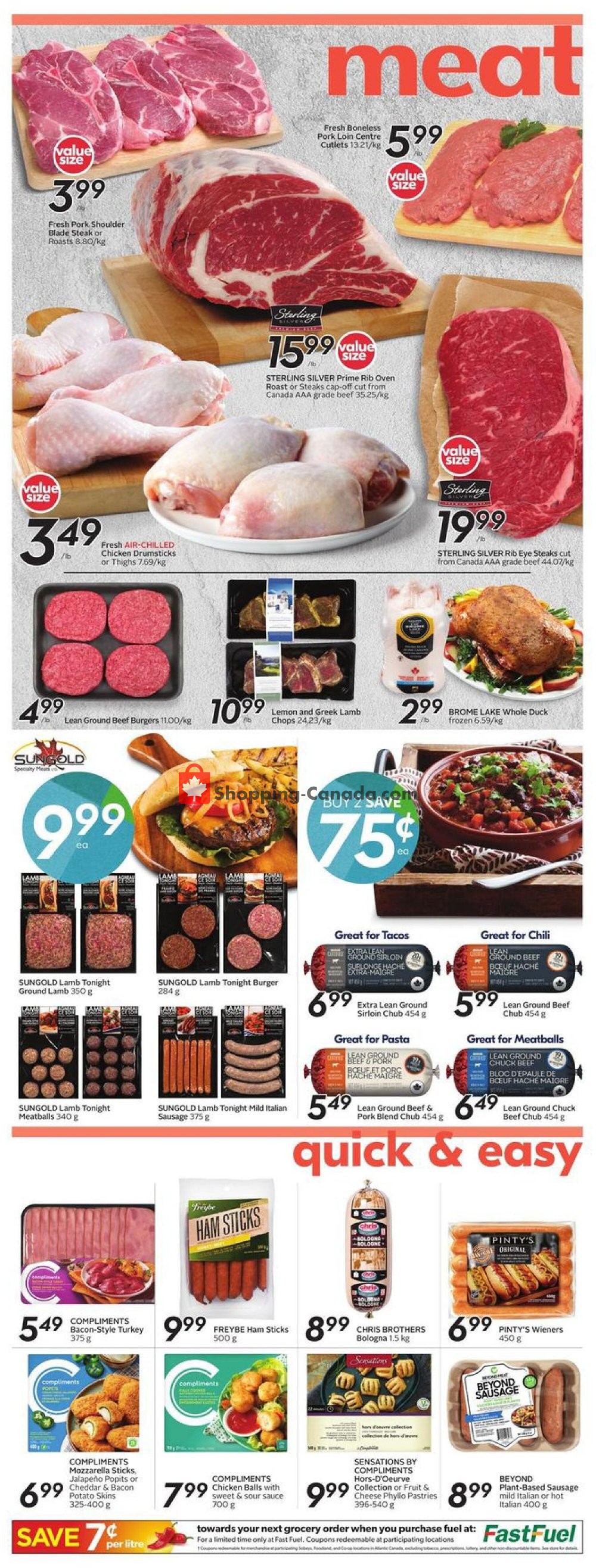 Sobeys flyer from Thursday July 2, 2020 to Wednesday July 8, 2020 - page 8