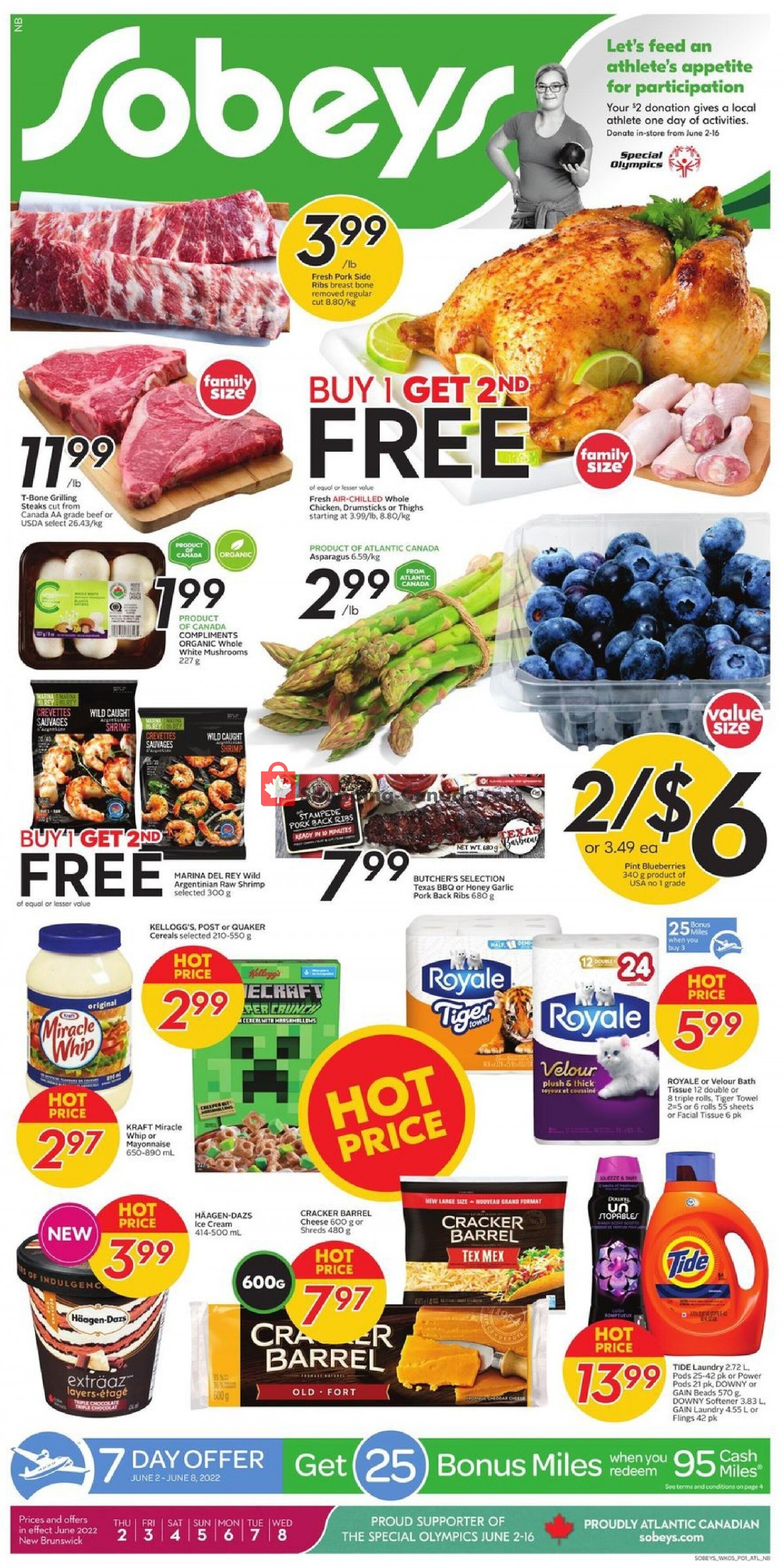 Sobeys Canada, flyer (Special Offer Atlantic) June 2 June 8