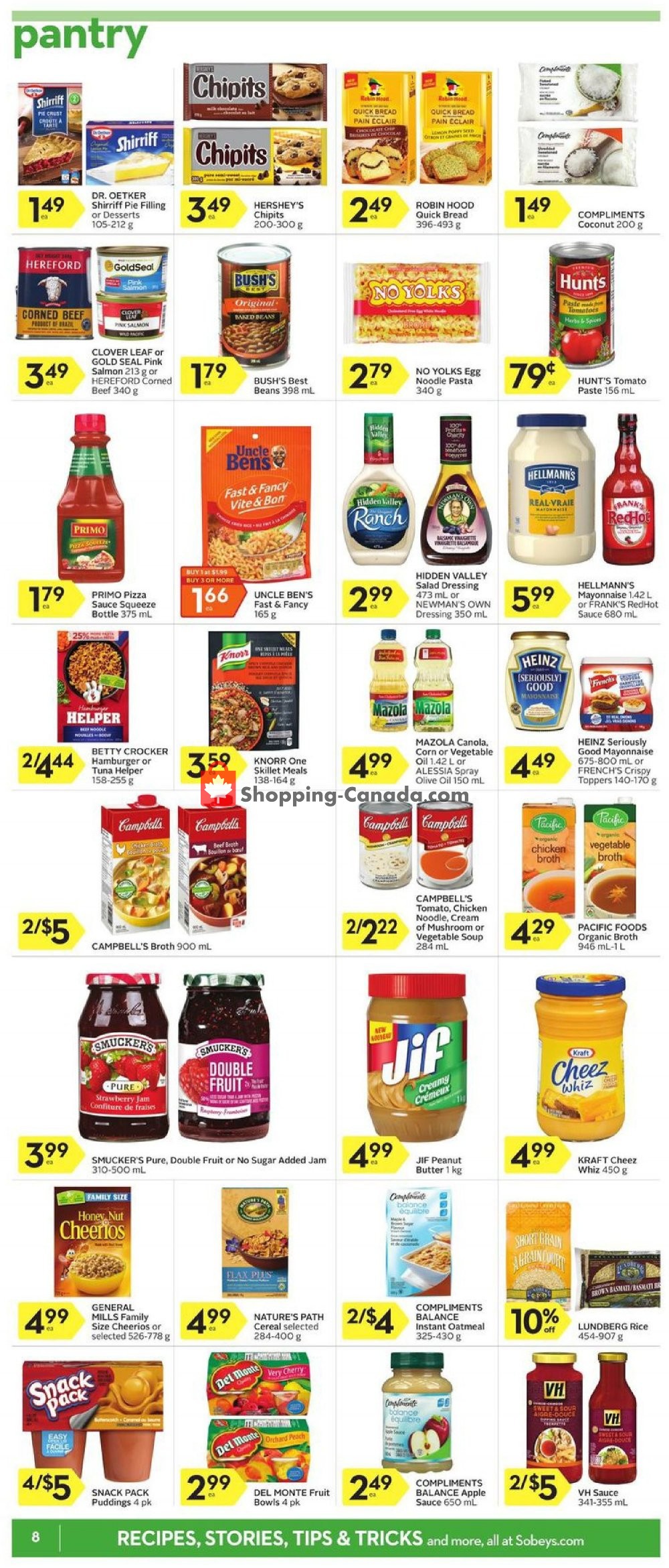 Sobeys flyer from Thursday March 7, 2019 to Wednesday March 13, 2019 - page 8