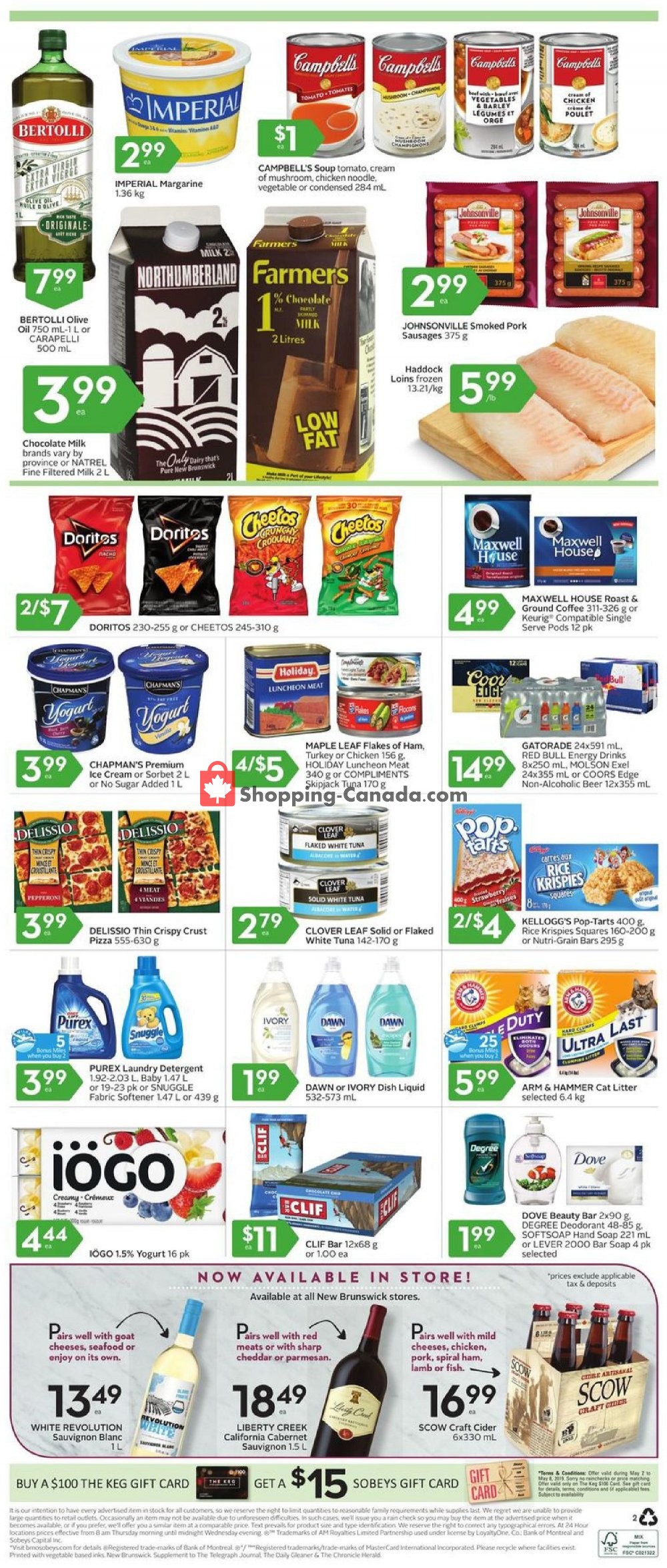 Sobeys flyer from Thursday May 2, 2019 to Wednesday May 8, 2019 - page 14