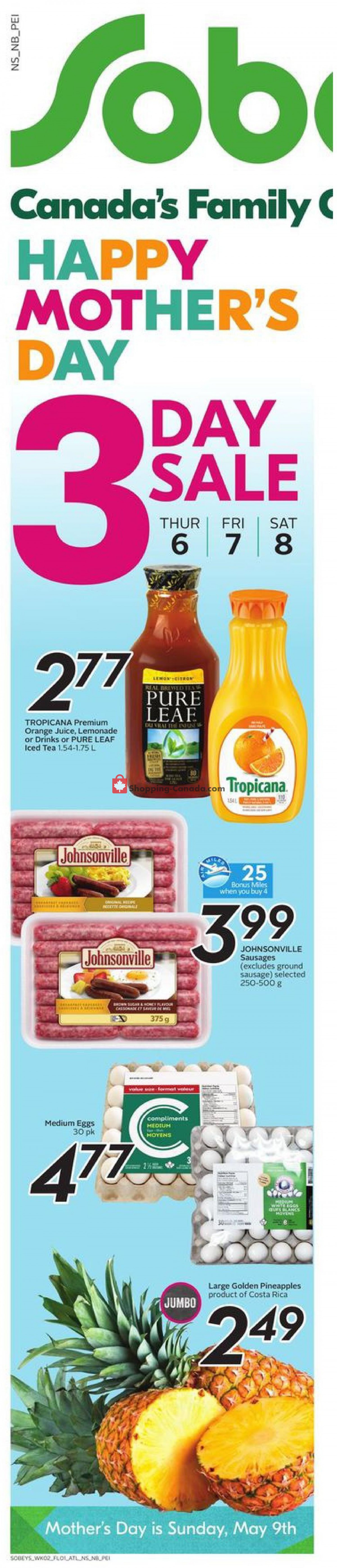 Sobeys flyer from Thursday May 6, 2021 to Wednesday May 12, 2021 - page 2