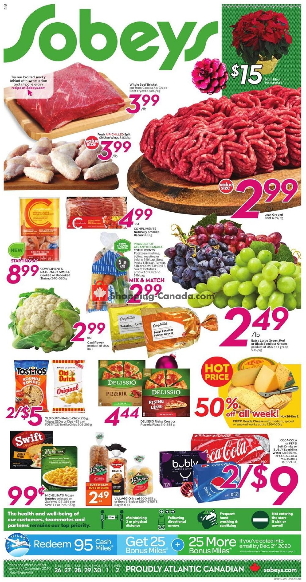 Sobeys Canada, flyer (Special Offer Atlantic) November 26