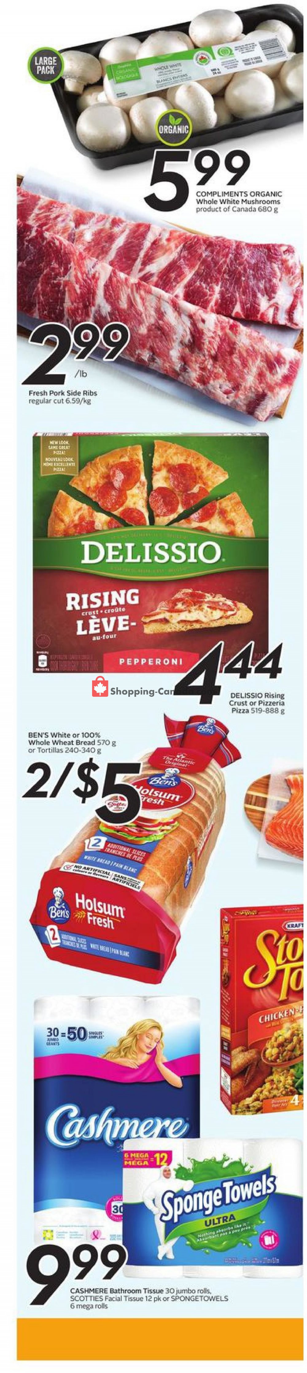 Sobeys flyer from Thursday October 3, 2019 to Wednesday October 9, 2019 - page 1