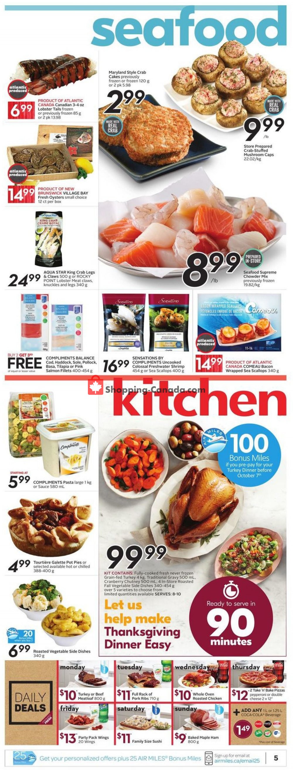 Sobeys flyer from Thursday October 3, 2019 to Wednesday October 9, 2019 - page 10