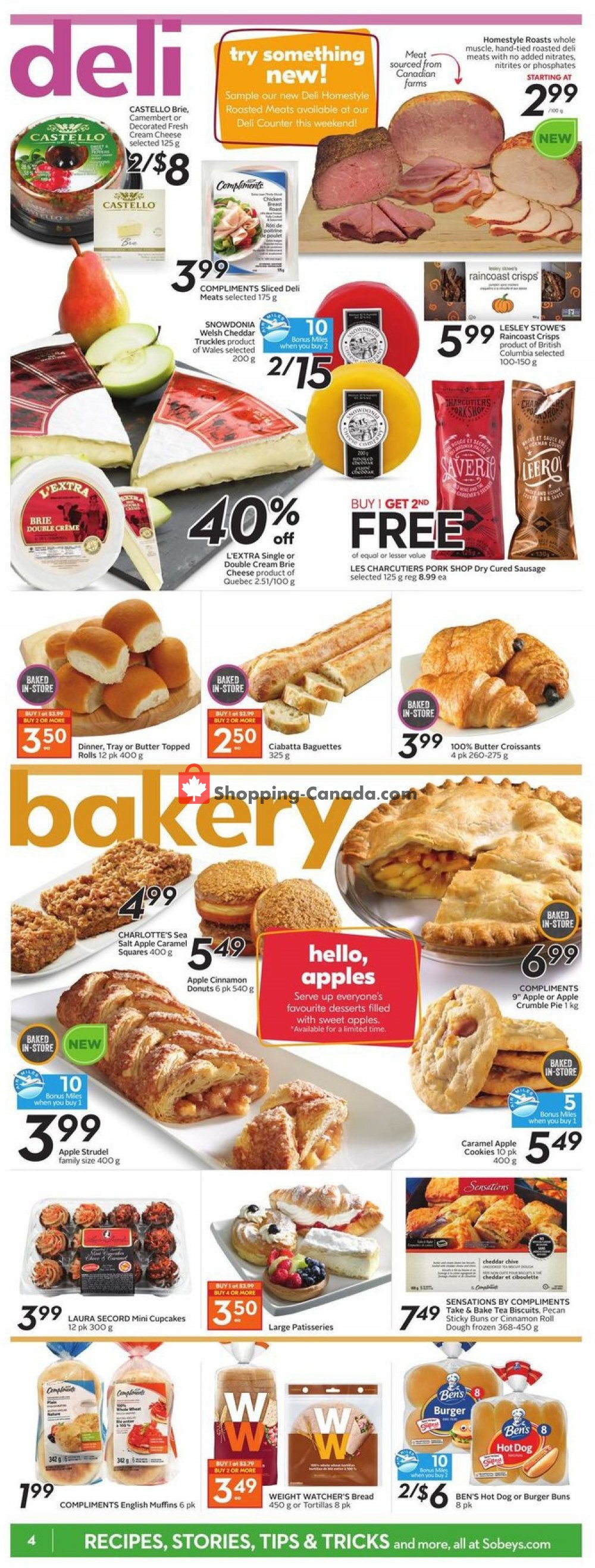 Sobeys flyer from Thursday October 3, 2019 to Wednesday October 9, 2019 - page 7
