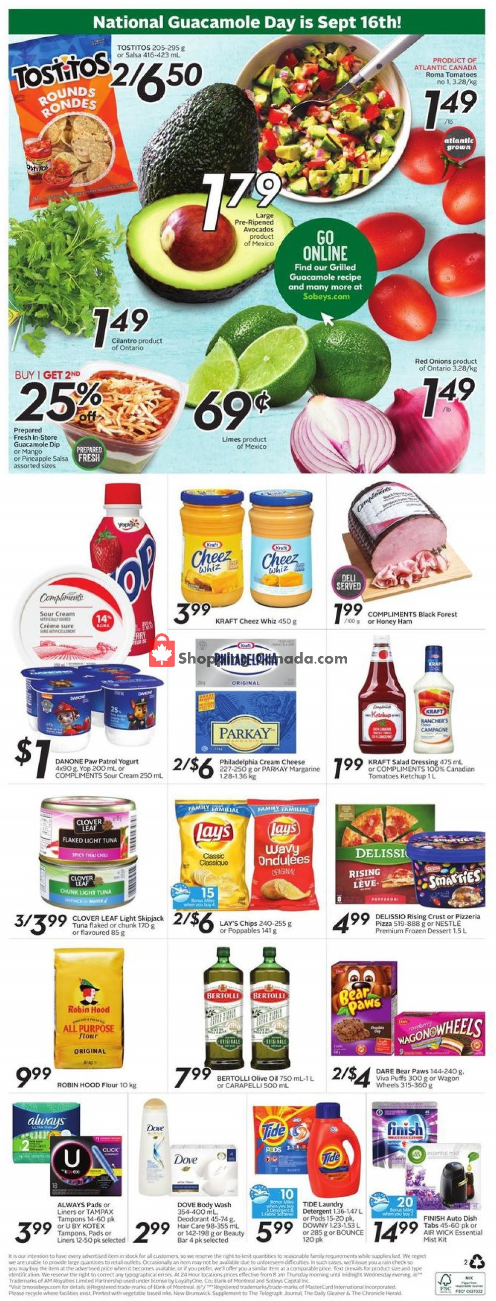 Sobeys flyer from Thursday September 12, 2019 to Wednesday September 18, 2019 - page 10