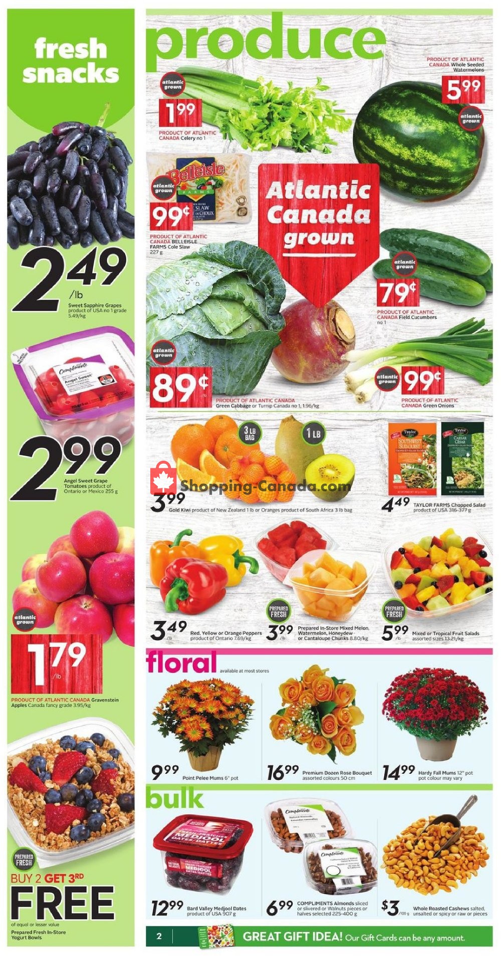 Sobeys flyer from Thursday September 12, 2019 to Wednesday September 18, 2019 - page 2