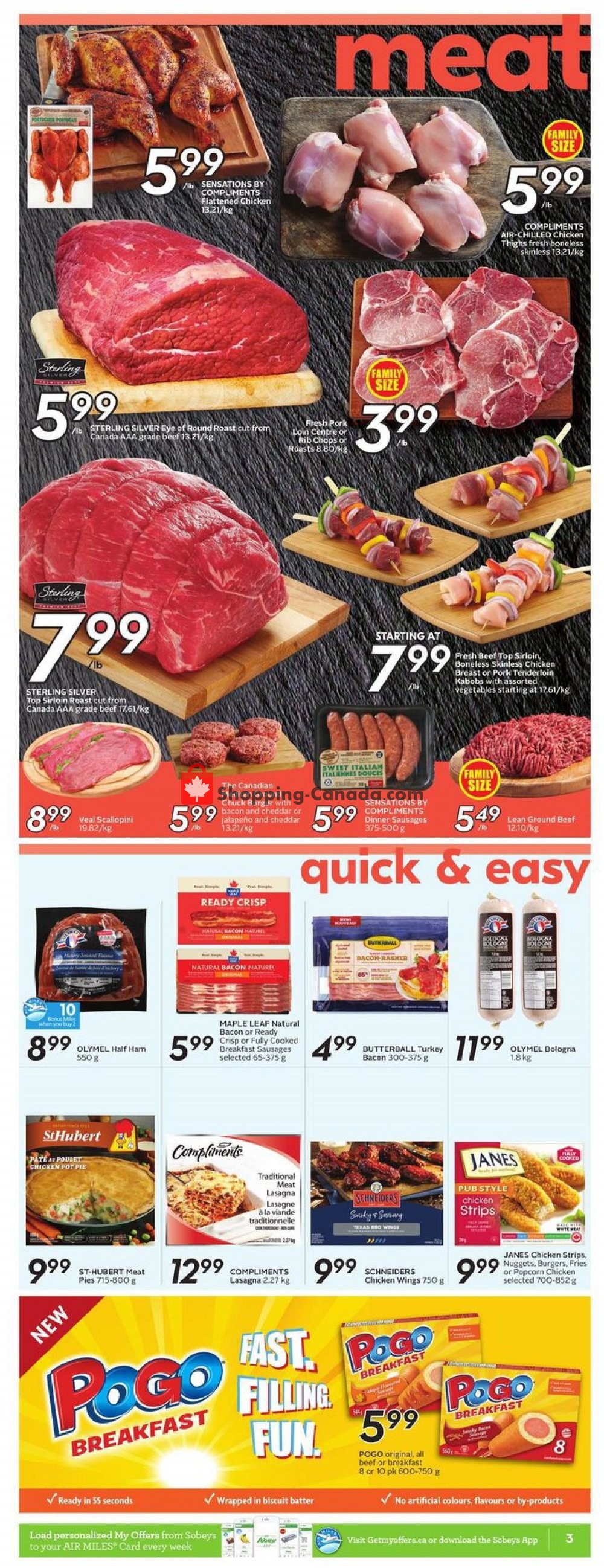 Sobeys flyer from Thursday September 12, 2019 to Wednesday September 18, 2019 - page 3