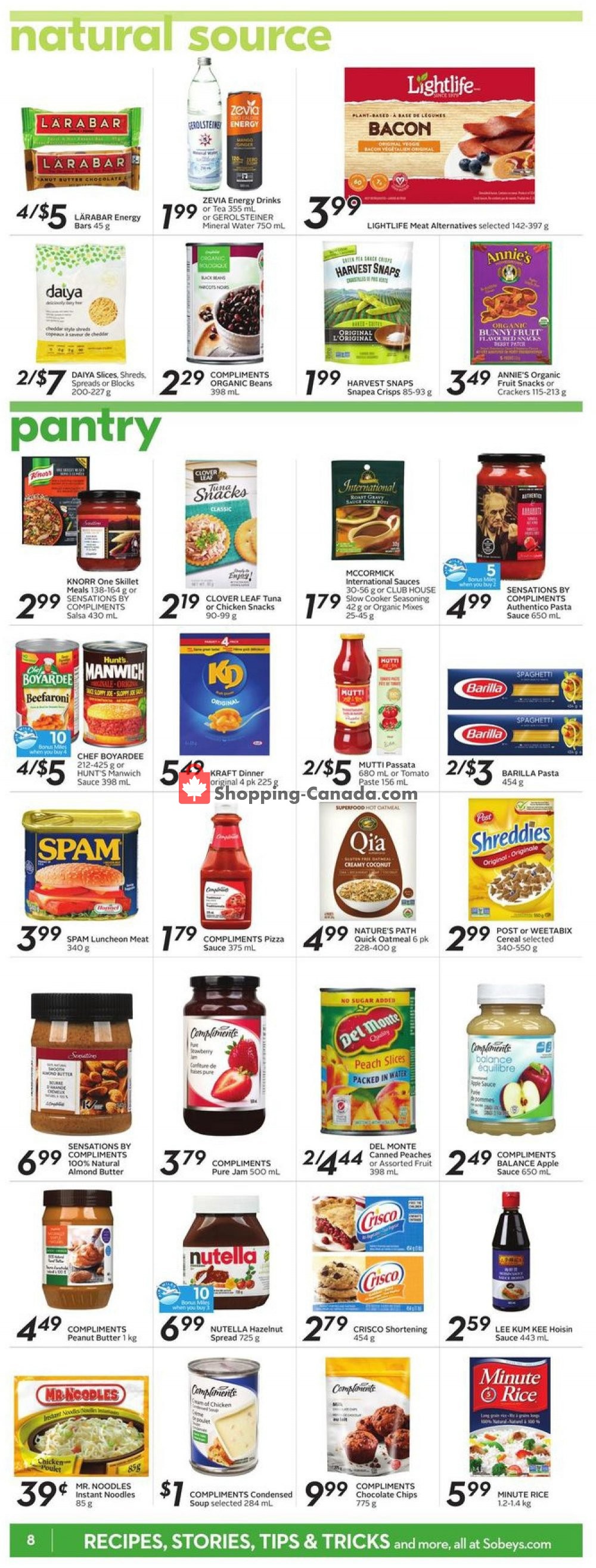 Sobeys flyer from Thursday September 12, 2019 to Wednesday September 18, 2019 - page 8