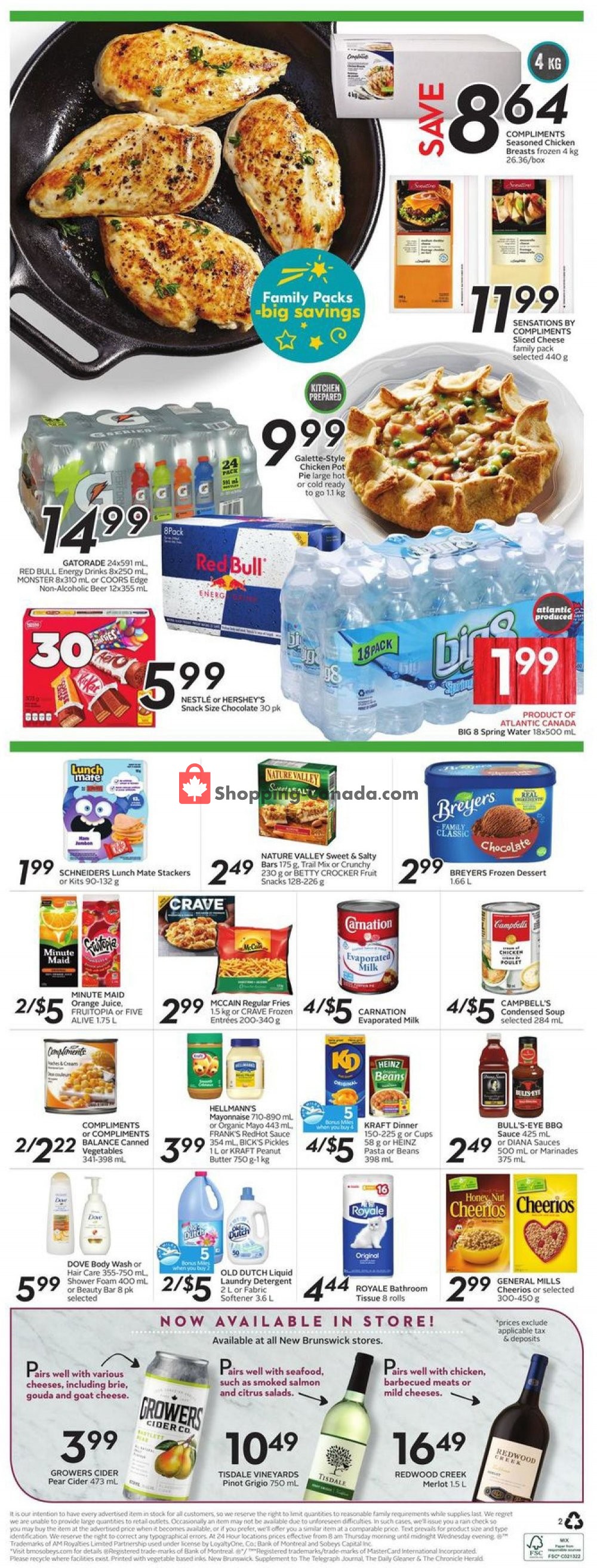 Sobeys flyer from Thursday September 5, 2019 to Wednesday September 11, 2019 - page 14