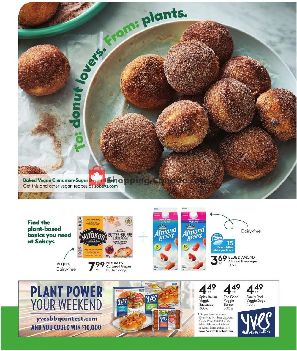 Sobeys flyer from Thursday August 8, 2019 to Wednesday September 18, 2019 - page 3