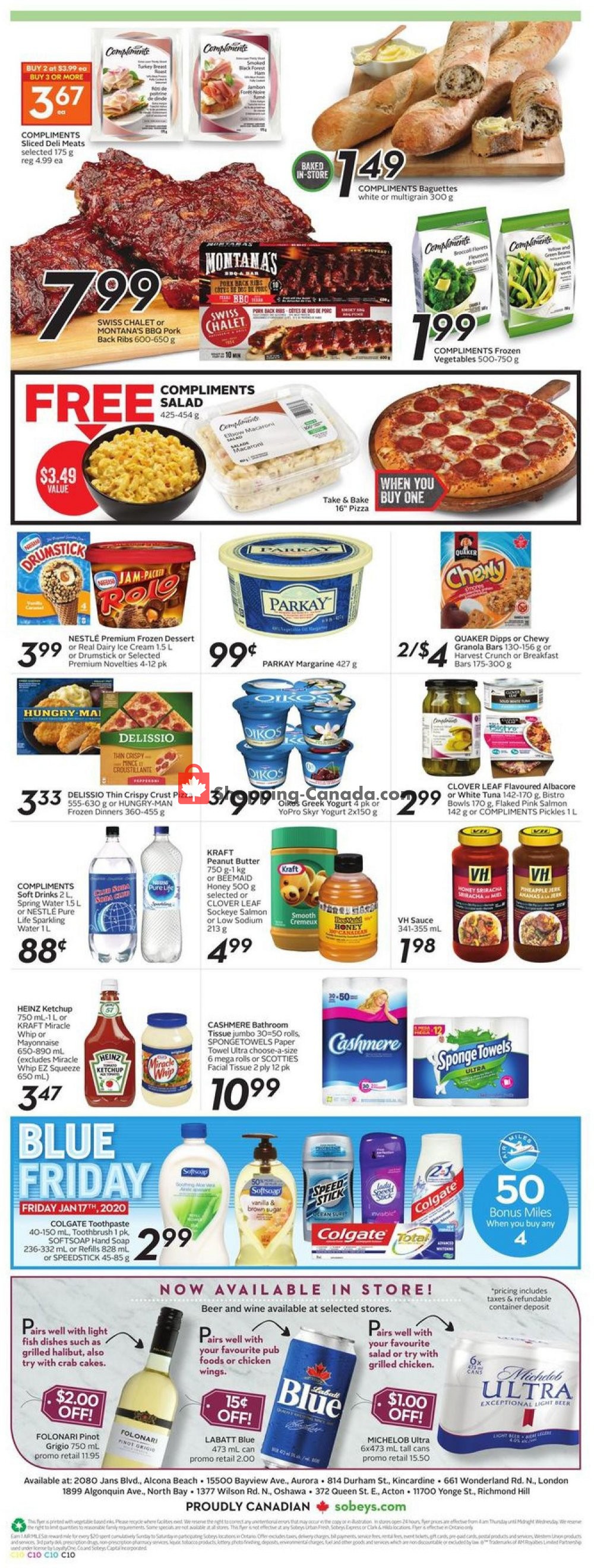 Sobeys flyer from Thursday January 16, 2020 to Wednesday January 22, 2020 - page 14