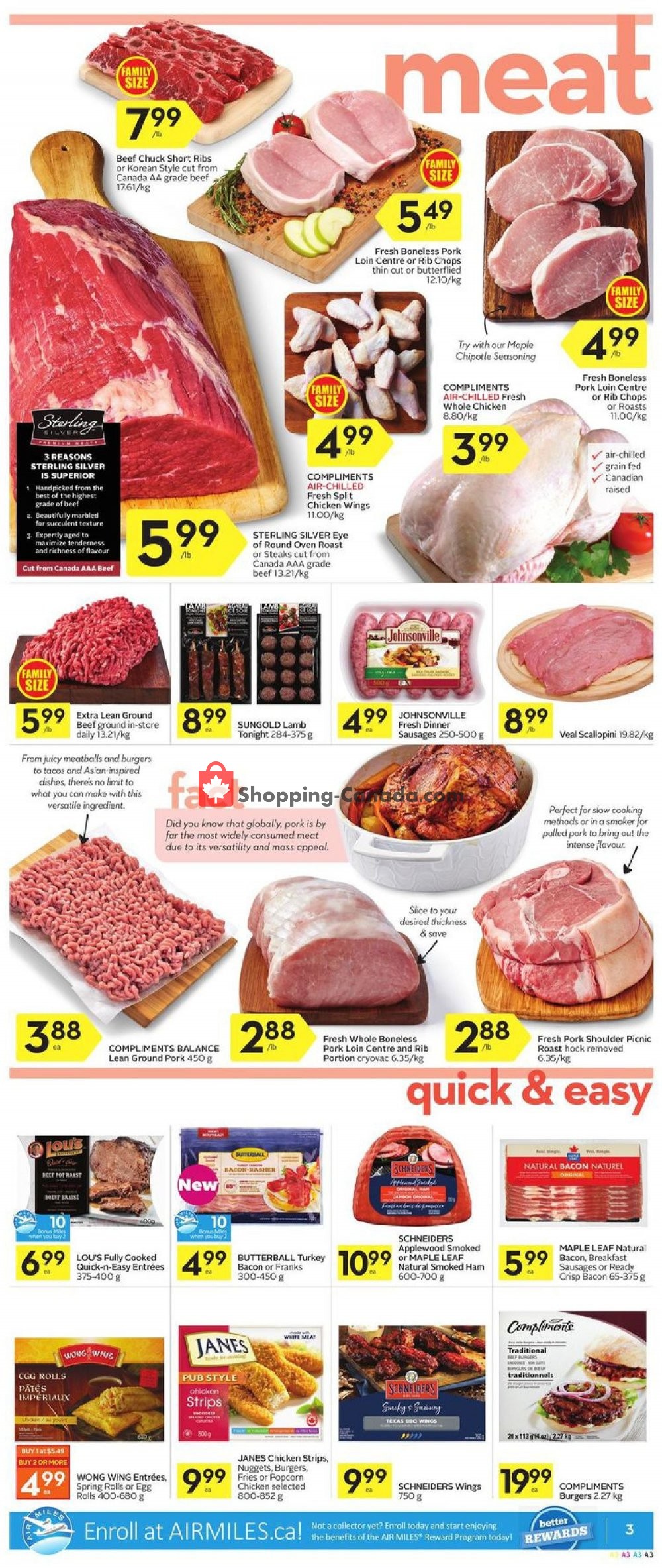 Sobeys flyer from Thursday July 11, 2019 to Wednesday July 17, 2019 - page 3