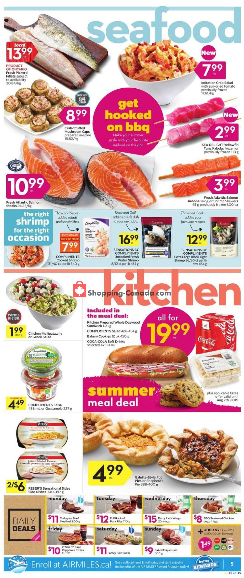Sobeys flyer from Thursday July 11, 2019 to Wednesday July 17, 2019 - page 7