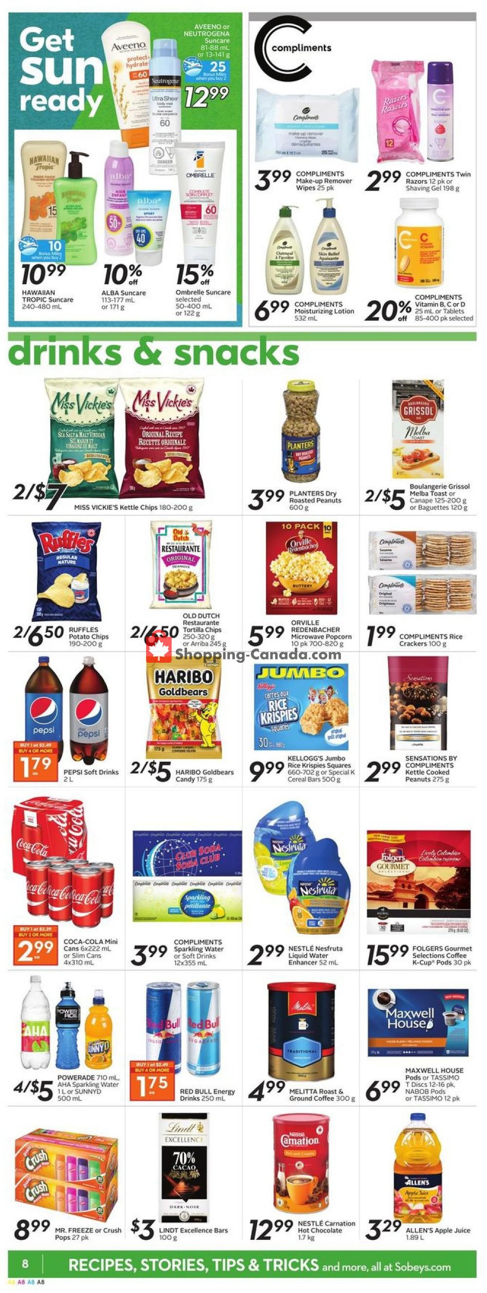Sobeys flyer from Thursday July 2, 2020 to Wednesday July 8, 2020 - page 14